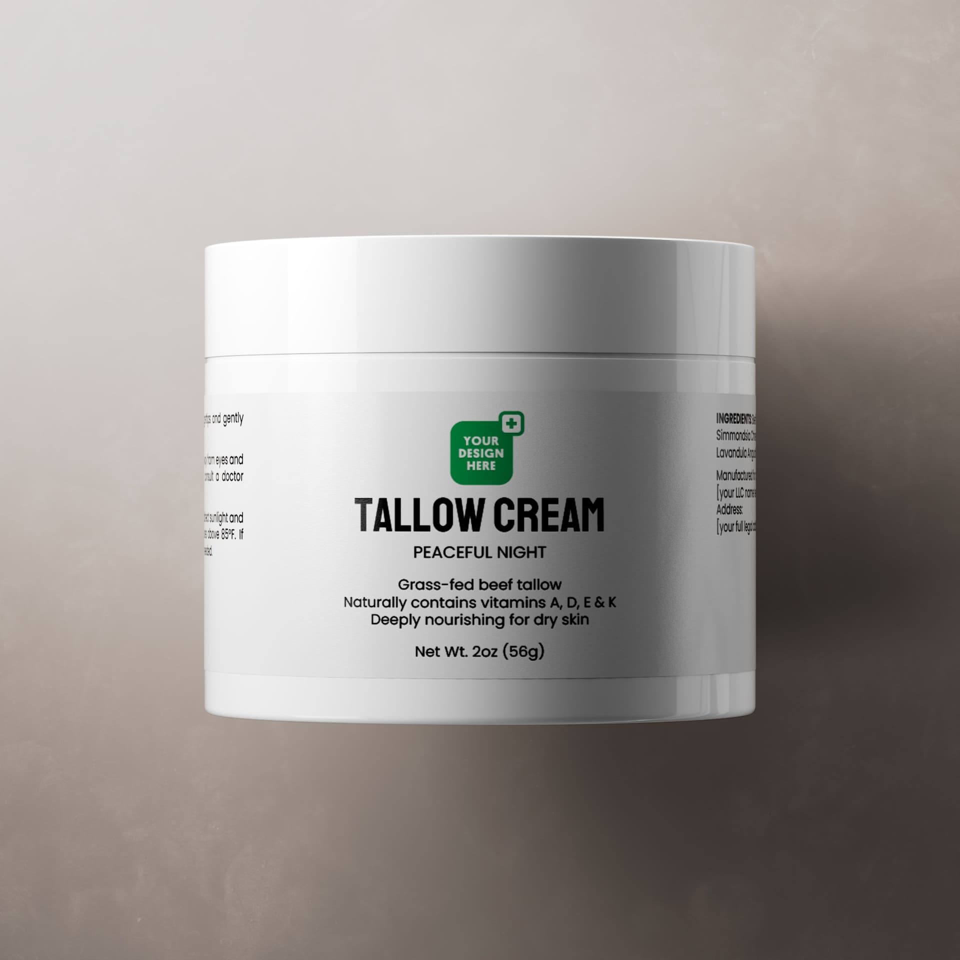 Crema de sebo Noche Tranquila