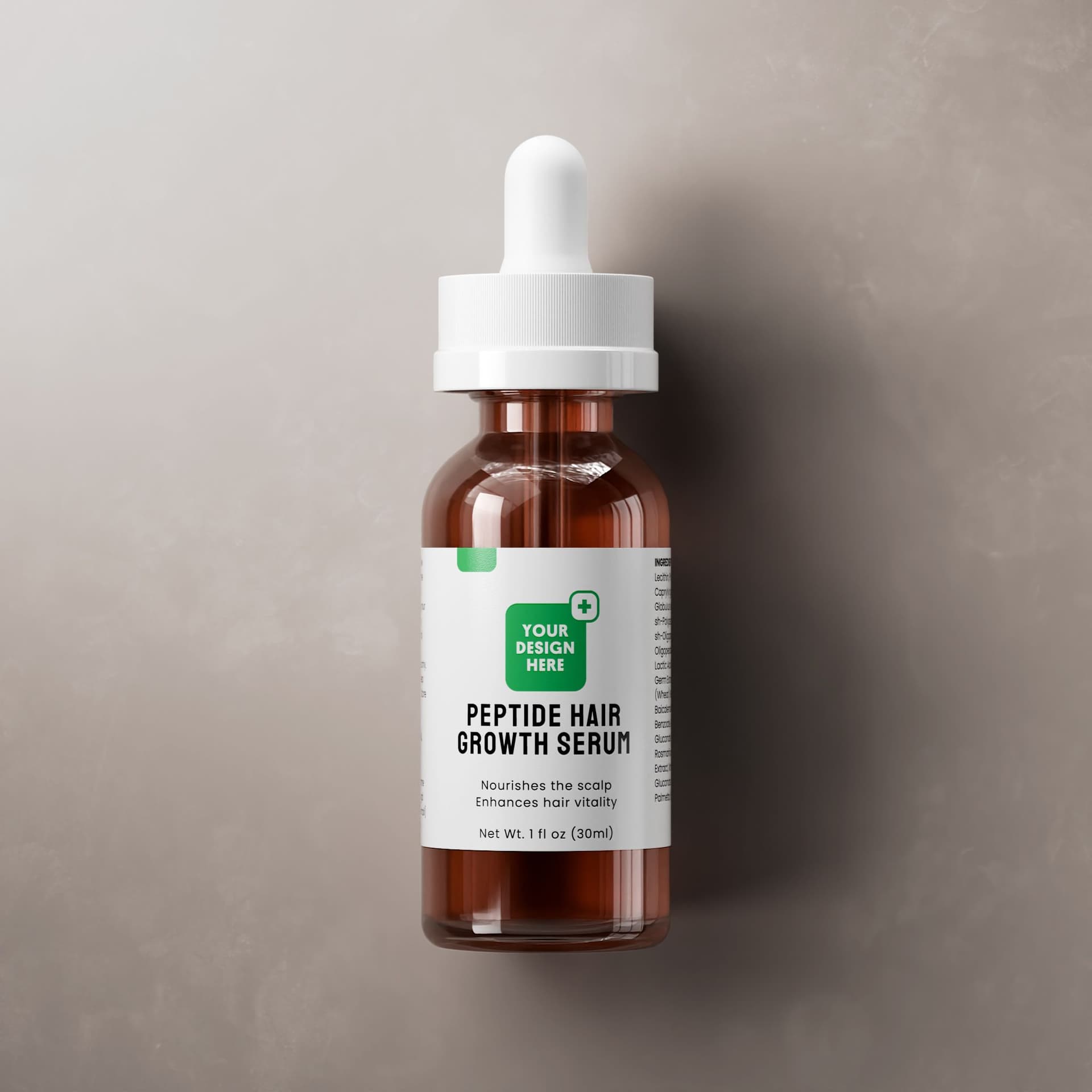 Sérum de péptidos para el crecimiento del cabello