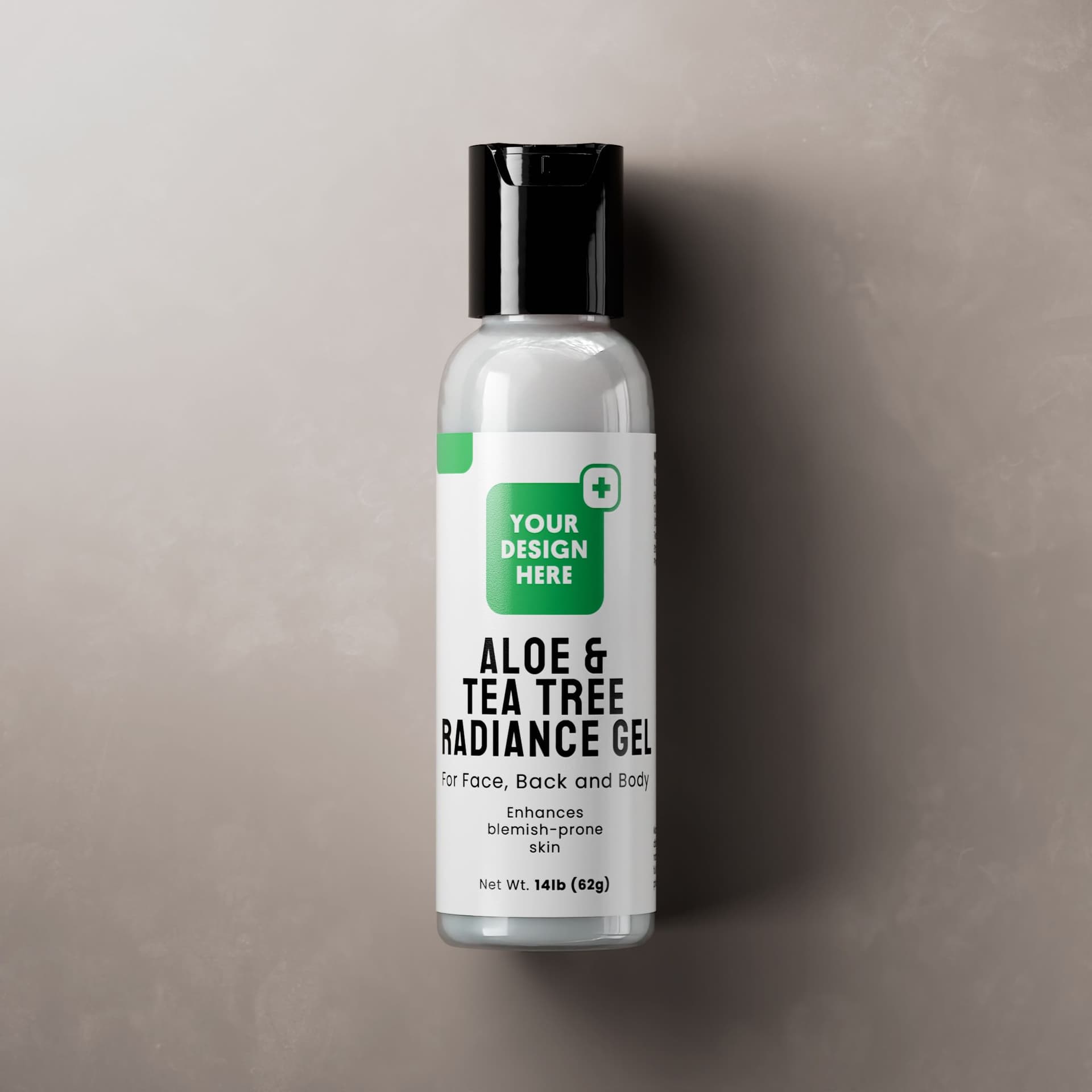 Gel iluminador de aloe y árbol de té