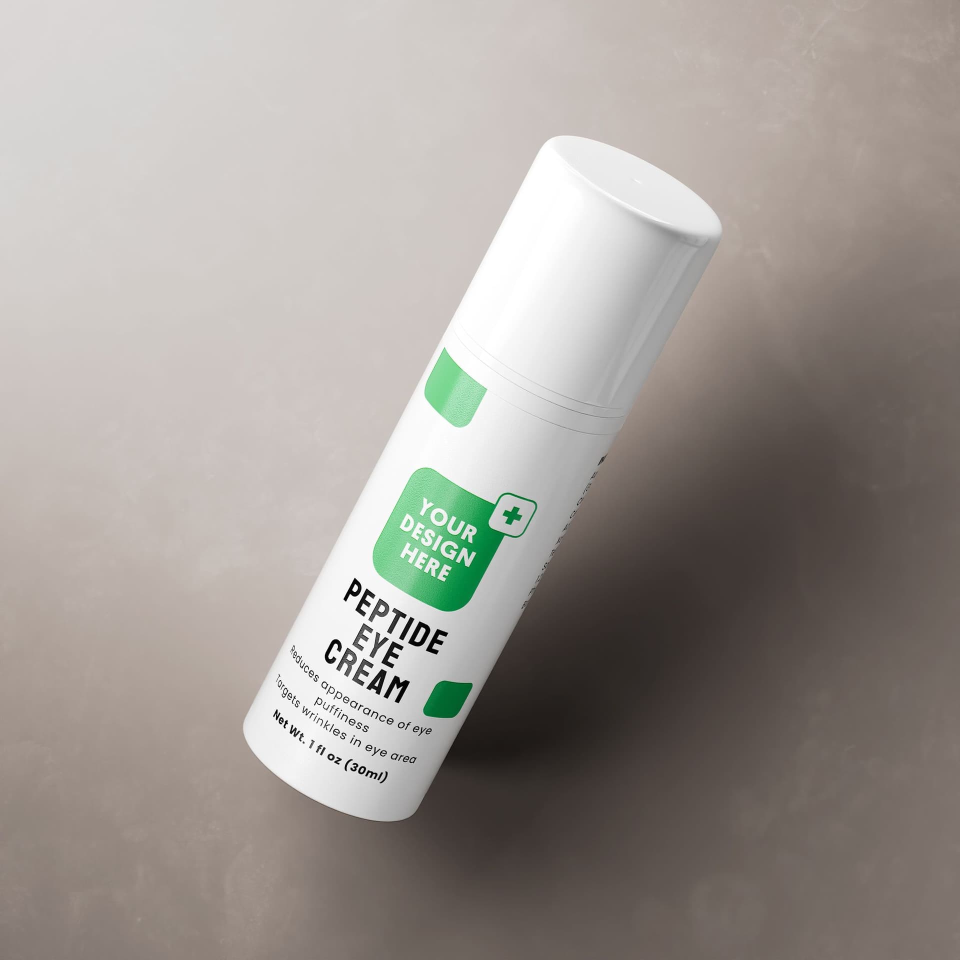 Gel-crema de péptidos para el contorno de ojos