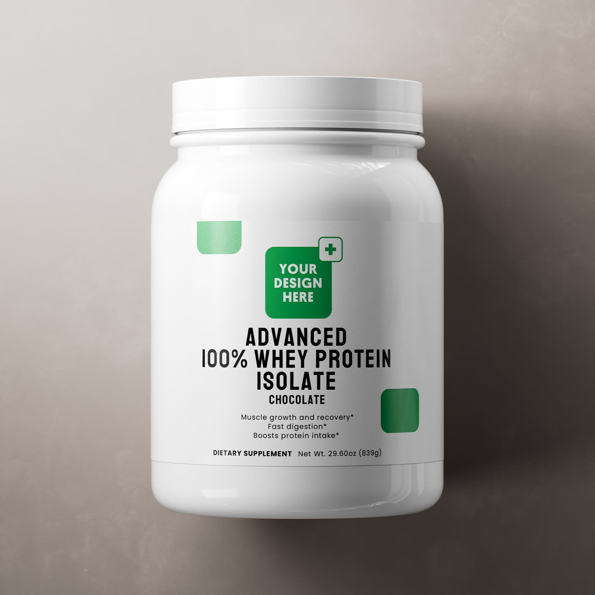 Aislado avanzado de proteína de suero 100% (chocolate)