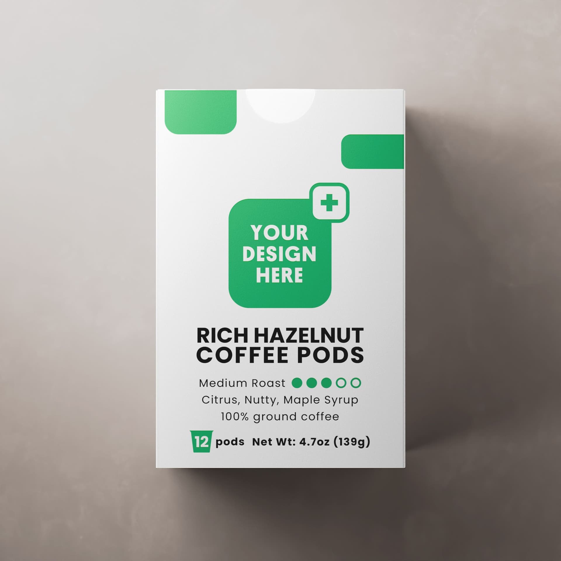 Cápsulas de café Rich Hazelnut (tueste medio)