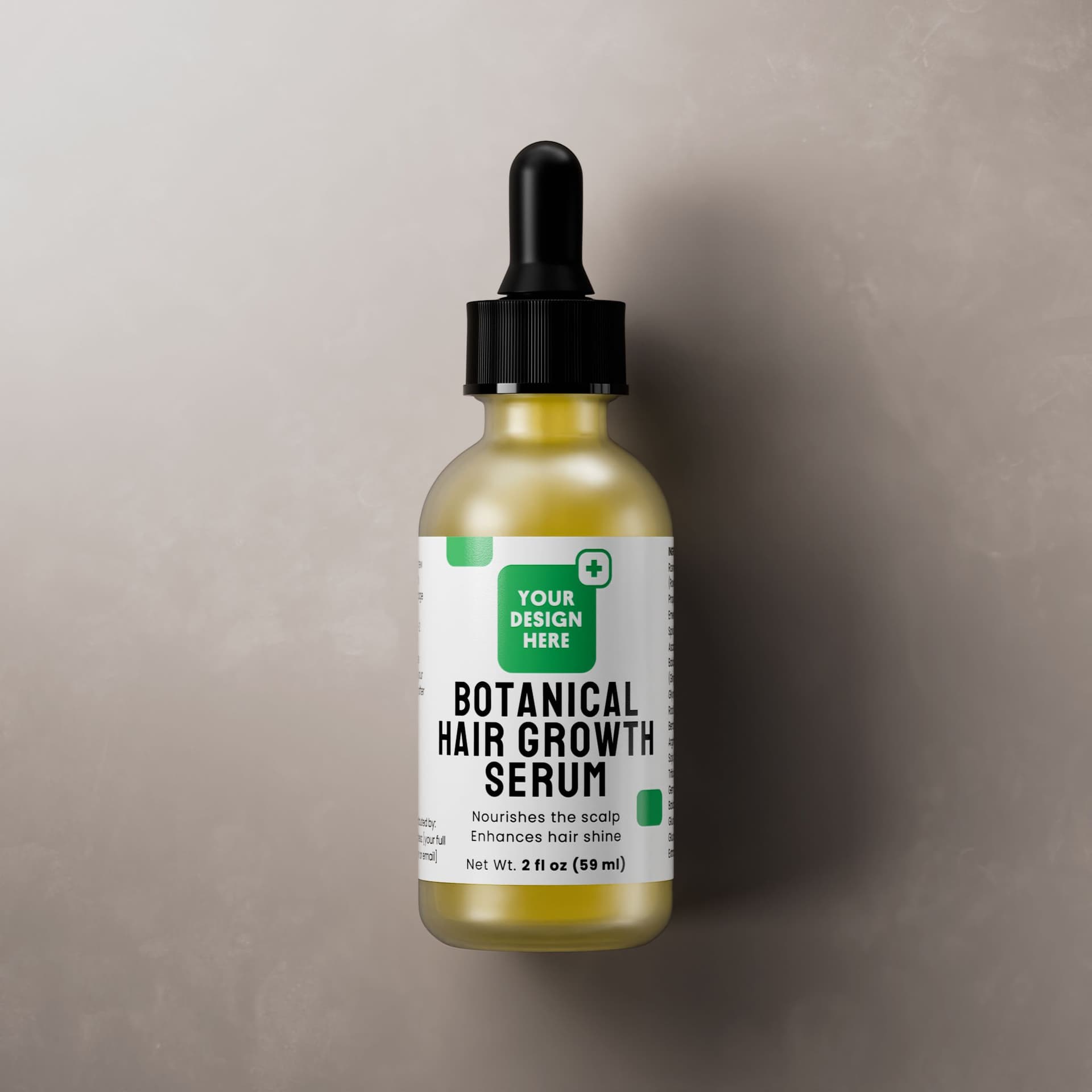 Sérum botánico para el crecimiento del cabello