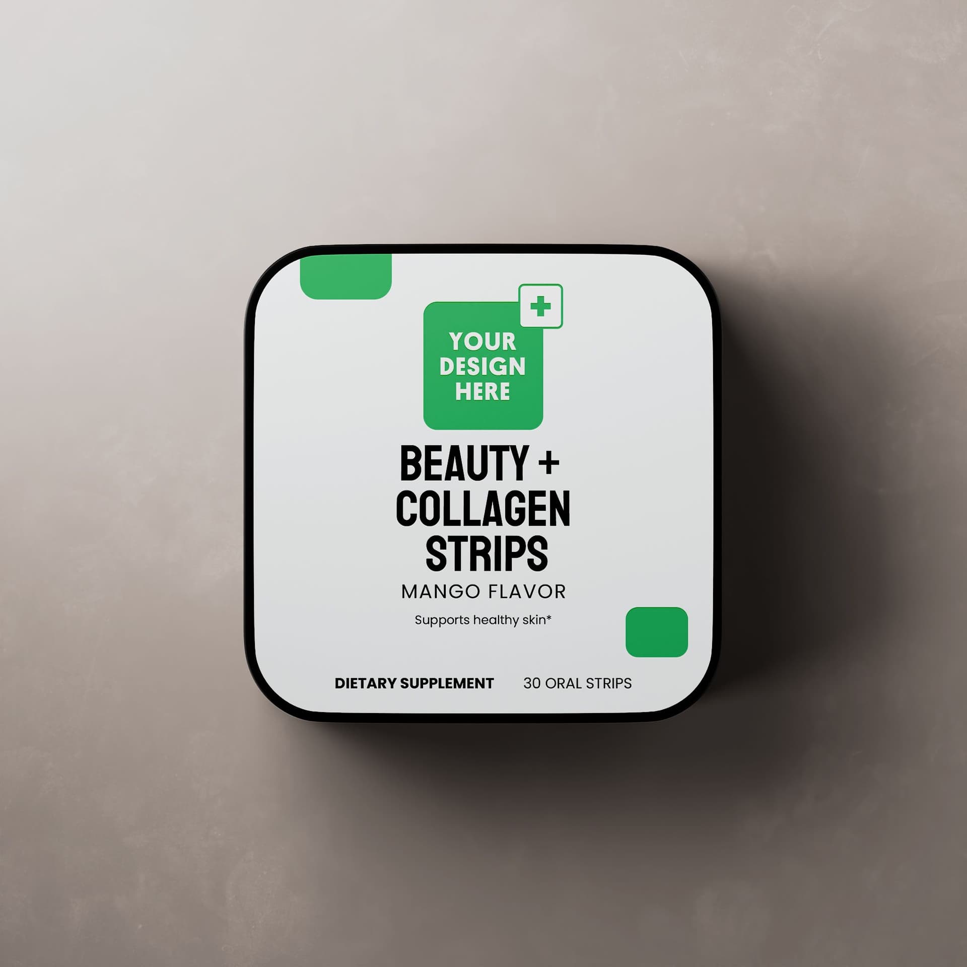 Tiras de belleza y colágeno