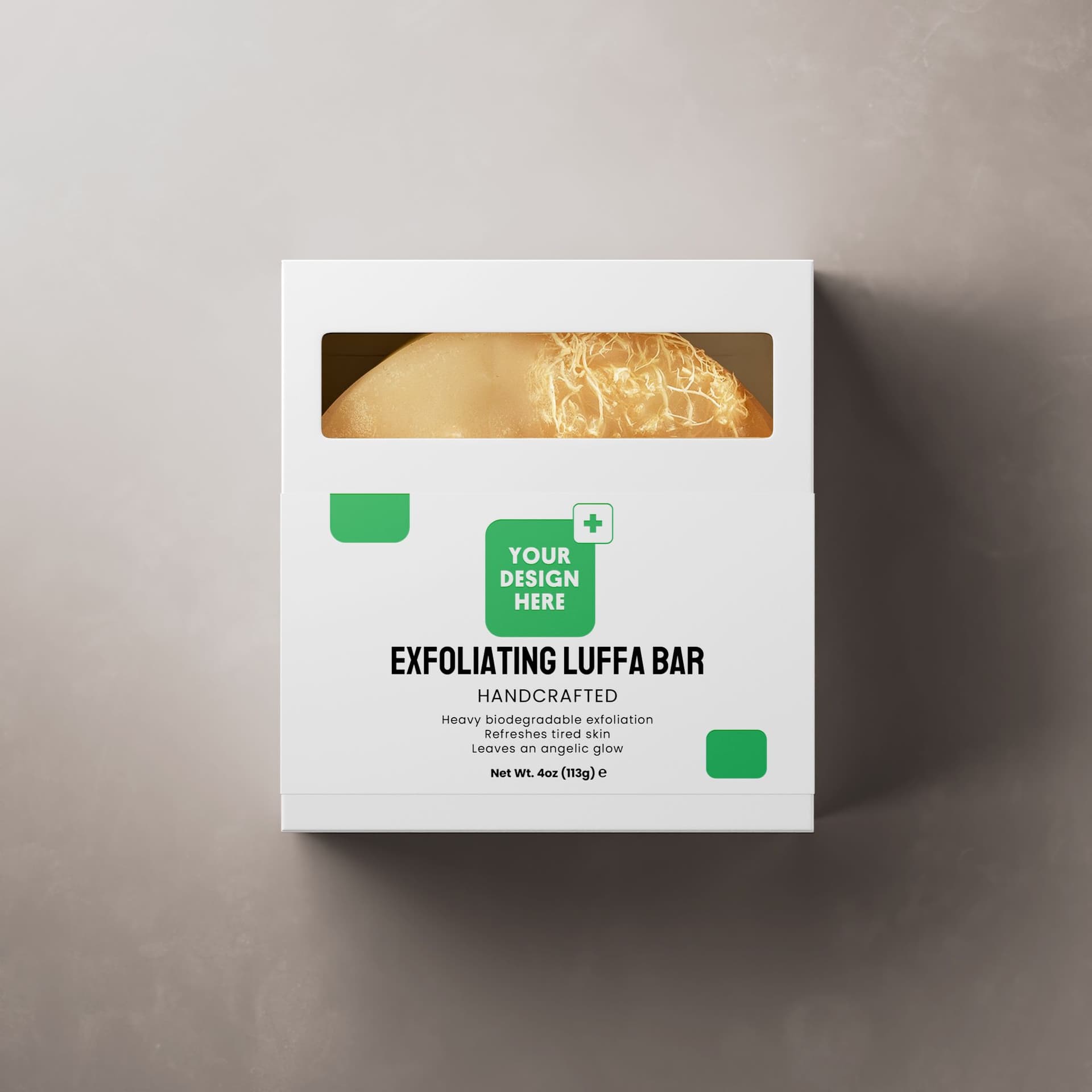 Barra exfoliante de lufa — 1