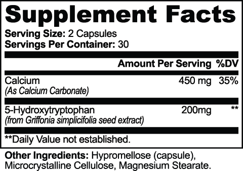 Datos del suplemento — 5-HTP